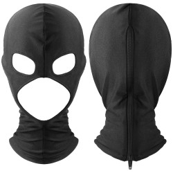 zipper 3 holes full face mask big mouth