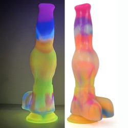 luminous silicone dildo 14