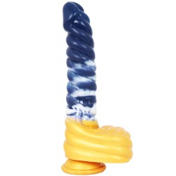 darkblue liquid silica gel dildo 09