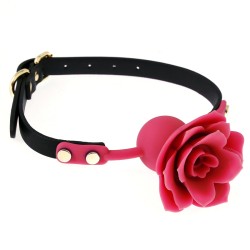 flower silicone ball gag