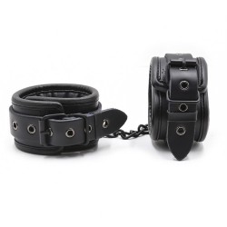 leather lined cuffs wrist ankle