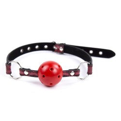 diamond lines breathable ball gag